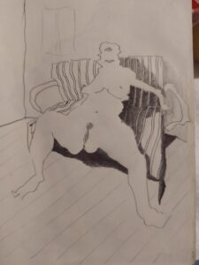 dessin crayon pierre noire